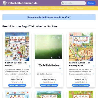 Screenshot mitarbeiter-suchen.de