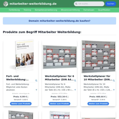 Screenshot mitarbeiter-weiterbildung.de