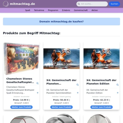 Screenshot mitmachtag.de