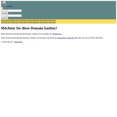 Screenshot mjsi.de