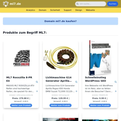 Screenshot ml7.de