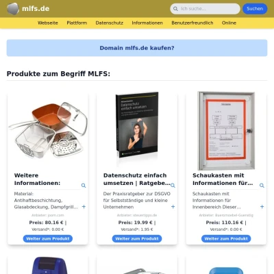 Screenshot mlfs.de