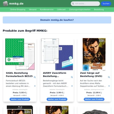 Screenshot mmkg.de