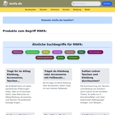 Screenshot mnfa.de