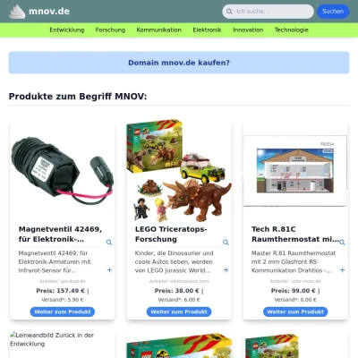 Screenshot mnov.de