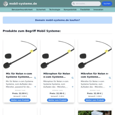 Screenshot mobil-systeme.de