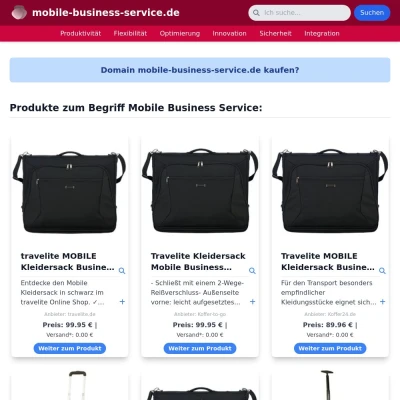 Screenshot mobile-business-service.de