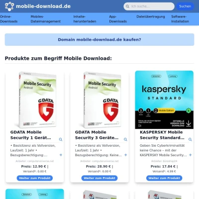 Screenshot mobile-download.de