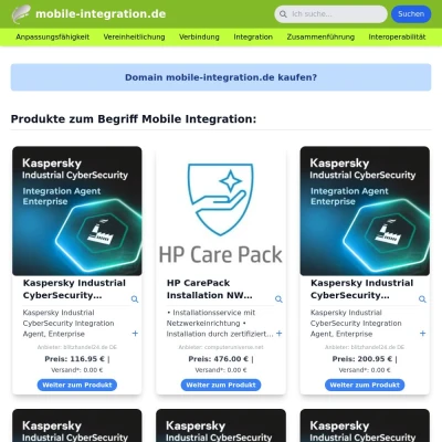 Screenshot mobile-integration.de