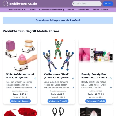 Screenshot mobile-pornos.de