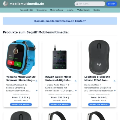 Screenshot mobilemultimedia.de