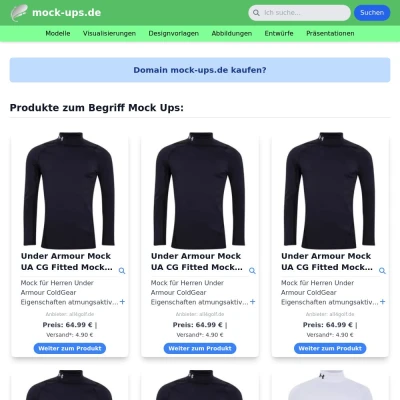 Screenshot mock-ups.de
