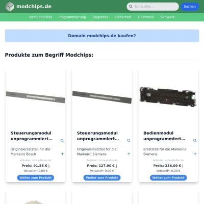 Screenshot modchips.de