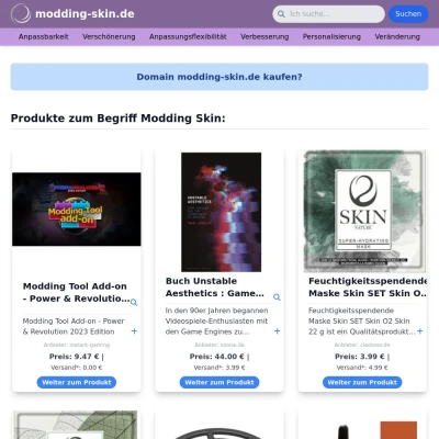 Screenshot modding-skin.de