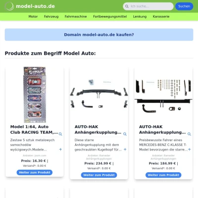 Screenshot model-auto.de