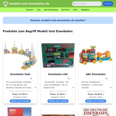Screenshot modell-und-eisenbahn.de