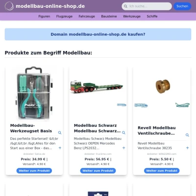 Screenshot modellbau-online-shop.de