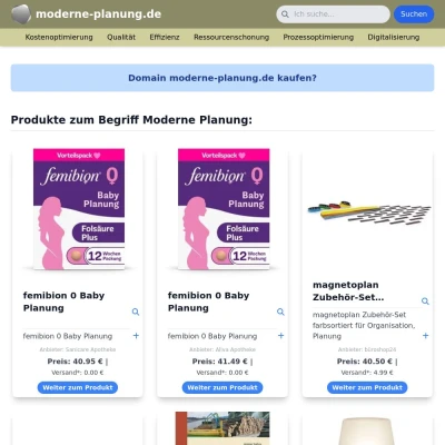 Screenshot moderne-planung.de