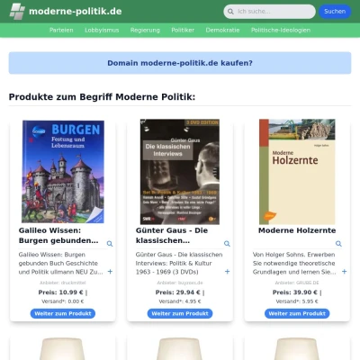 Screenshot moderne-politik.de