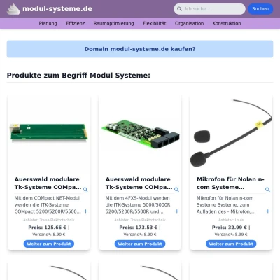 Screenshot modul-systeme.de