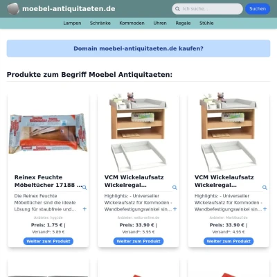Screenshot moebel-antiquitaeten.de