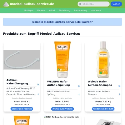 Screenshot moebel-aufbau-service.de