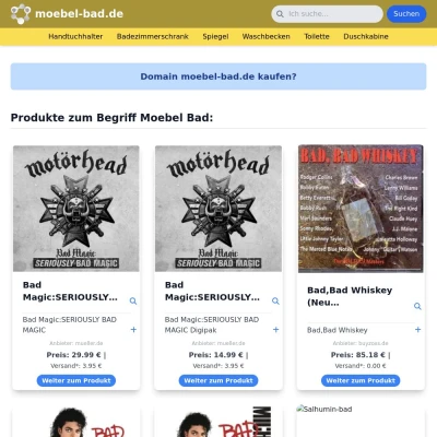 Screenshot moebel-bad.de