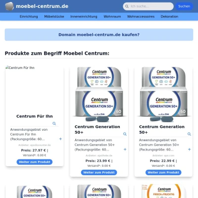 Screenshot moebel-centrum.de
