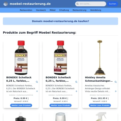 Screenshot moebel-restaurierung.de