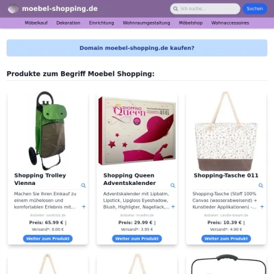 Screenshot moebel-shopping.de