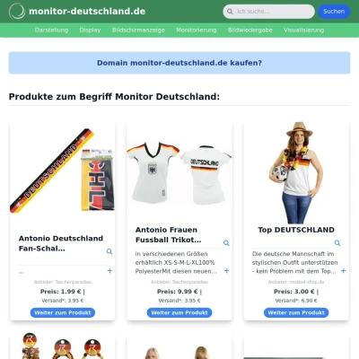 Screenshot monitor-deutschland.de