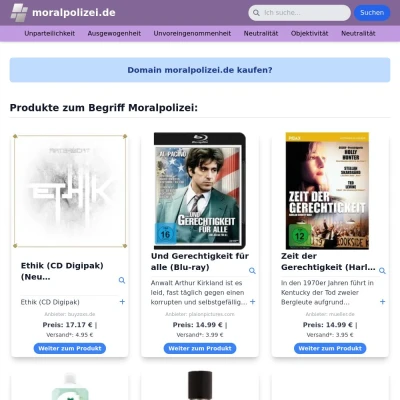 Screenshot moralpolizei.de