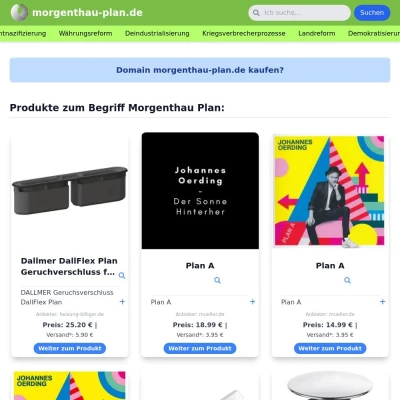 Screenshot morgenthau-plan.de