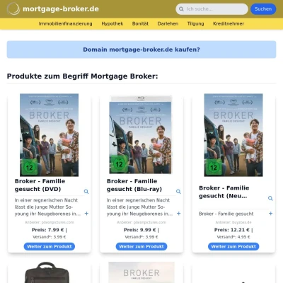 Screenshot mortgage-broker.de