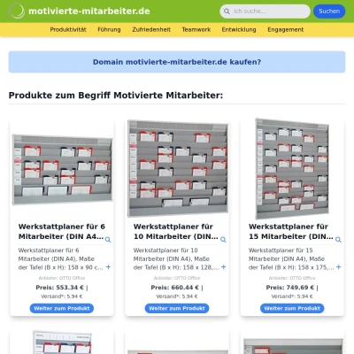 Screenshot motivierte-mitarbeiter.de