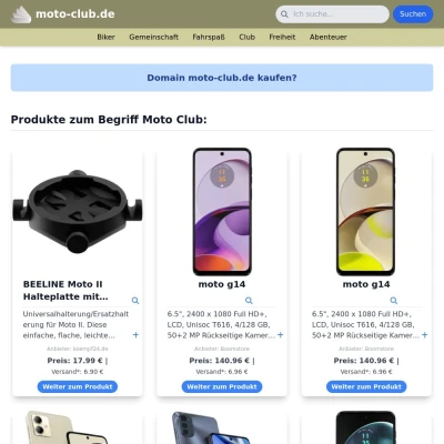 Screenshot moto-club.de