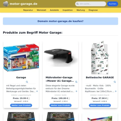 Screenshot motor-garage.de