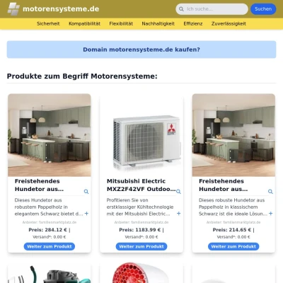 Screenshot motorensysteme.de