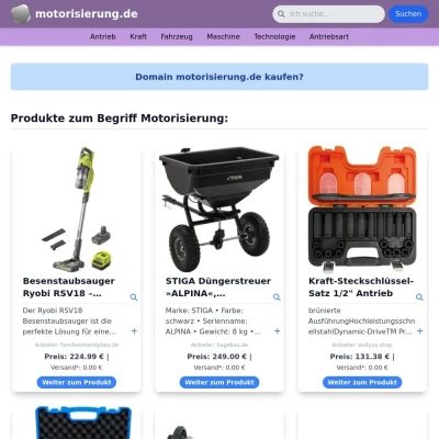 Screenshot motorisierung.de