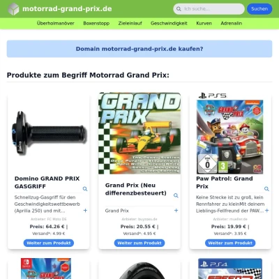 Screenshot motorrad-grand-prix.de