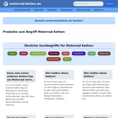 Screenshot motorrad-ketten.de