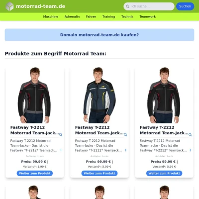 Screenshot motorrad-team.de