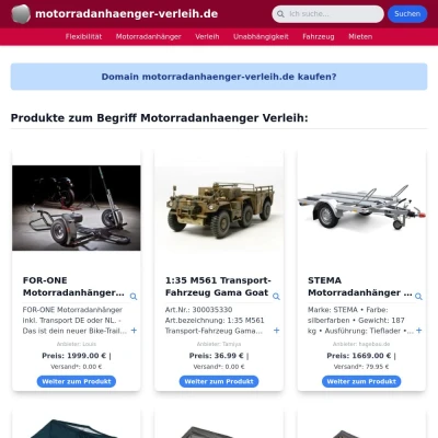 Screenshot motorradanhaenger-verleih.de