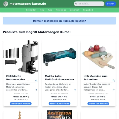 Screenshot motorsaegen-kurse.de
