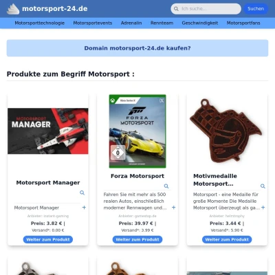 Screenshot motorsport-24.de