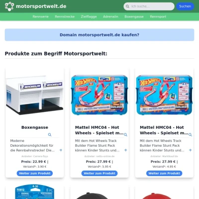 Screenshot motorsportwelt.de