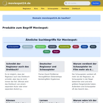 Screenshot moviespot24.de