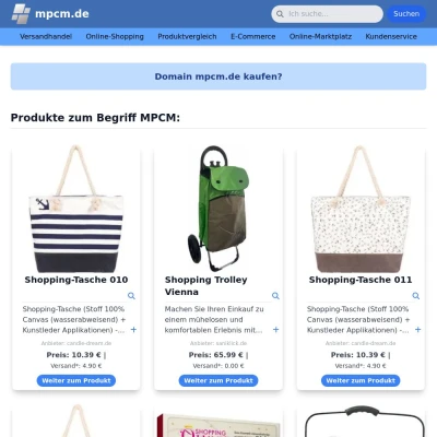 Screenshot mpcm.de