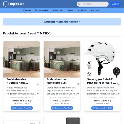 Screenshot mpnx.de