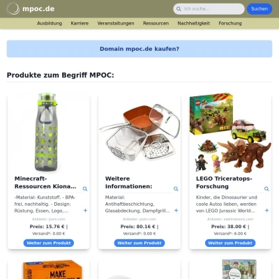 Screenshot mpoc.de